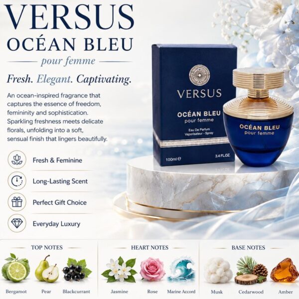 Versus Ocean Bleu Pour Femme