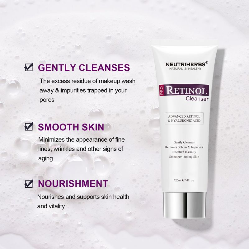 Neutriherbs Pro Retinol Cleanser with Hyaluronic Acid — view 4