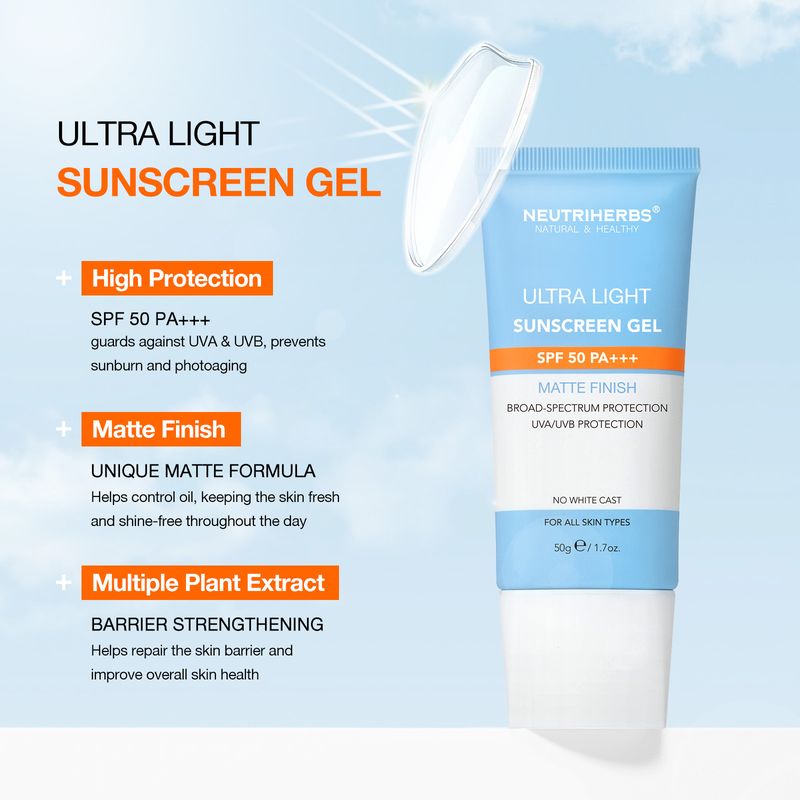 Neutriherbs Ultra Light Sunscreen Gel SPF 50 PA+++ — view 4