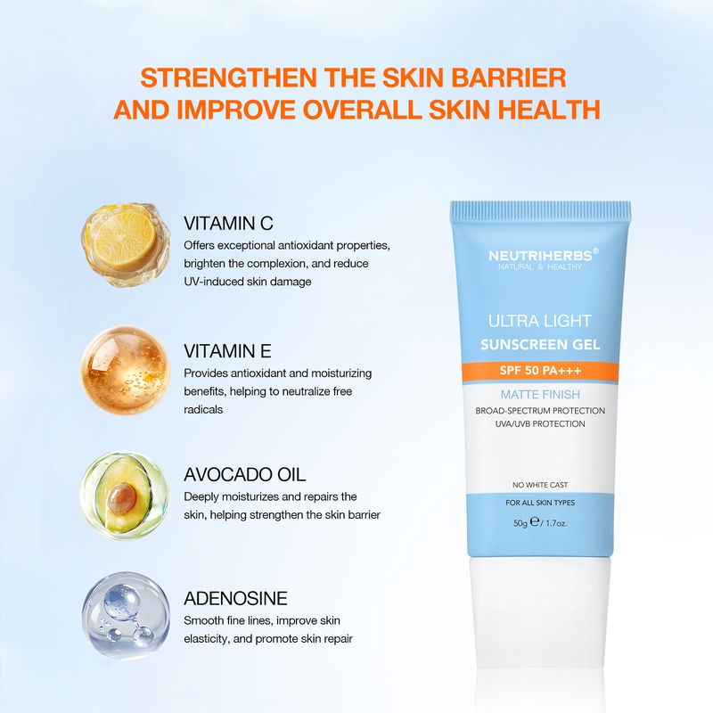 Neutriherbs Ultra Light Sunscreen Gel SPF 50 PA+++ — view 5