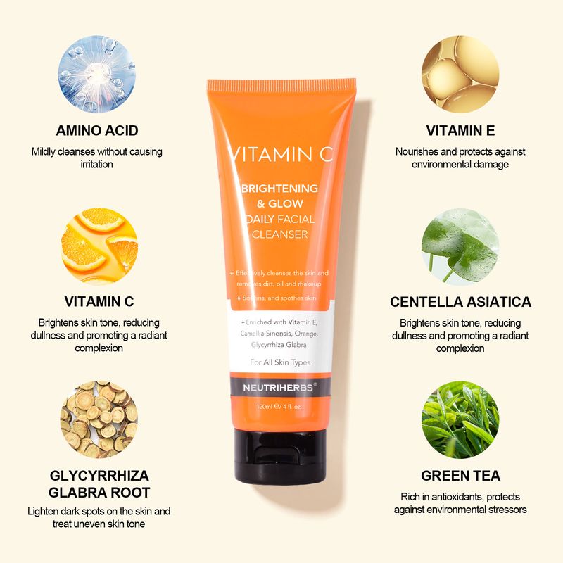 Vitamin C Brightening & Glow Daily Facial Cleanser — view 5